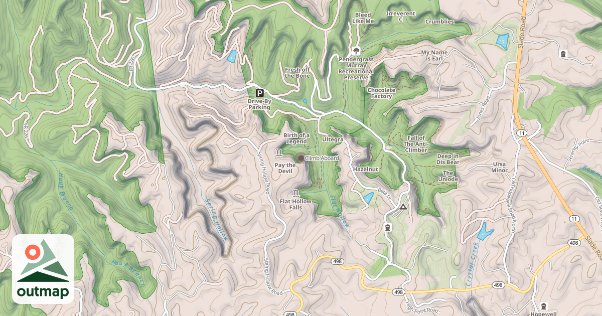 Map of Climb Aboard