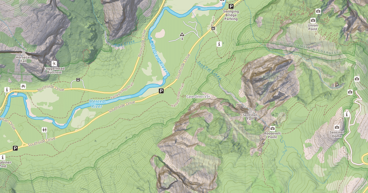 Map preview of Cave Direct