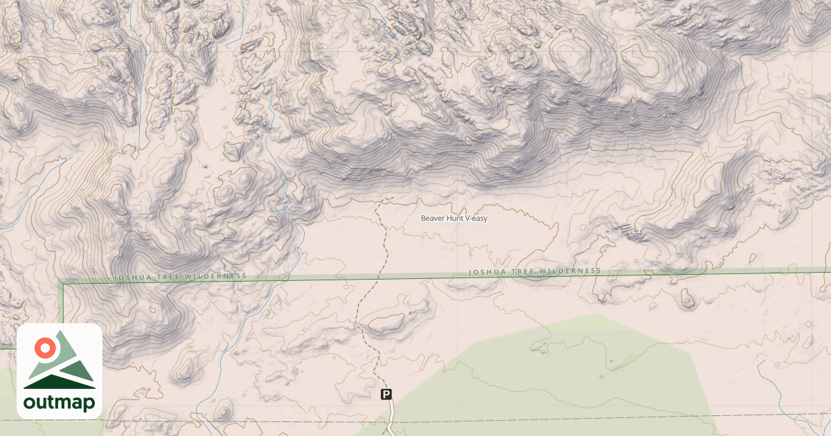 Map of Beaver Hunt