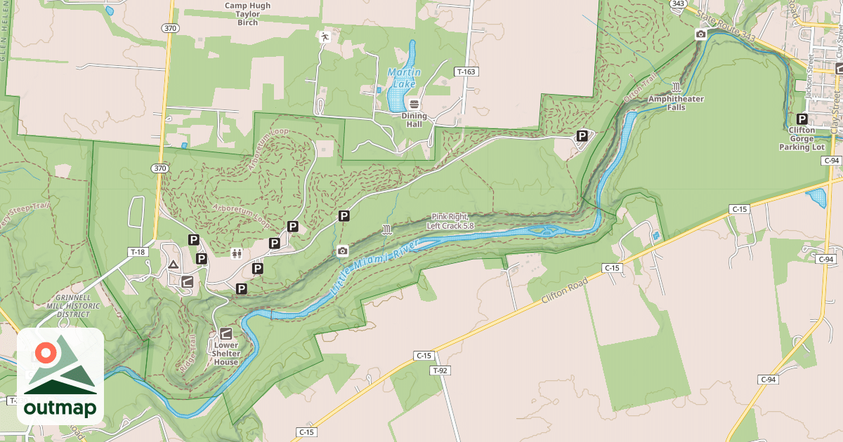 Map of Pink Right, Left Crack