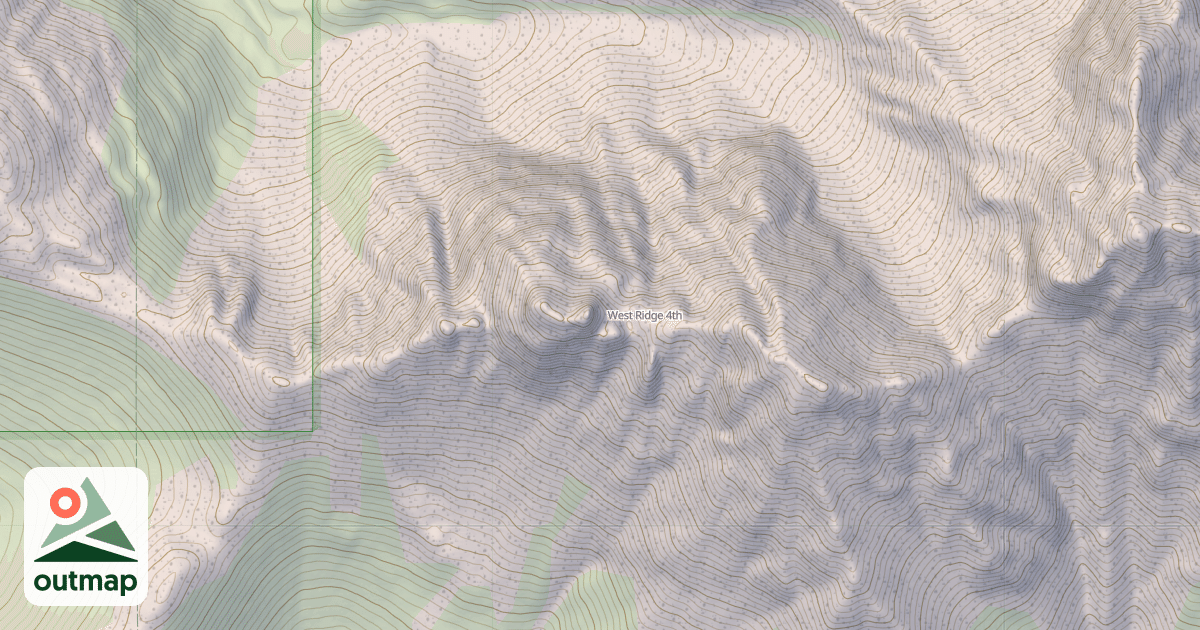 Map of West Ridge