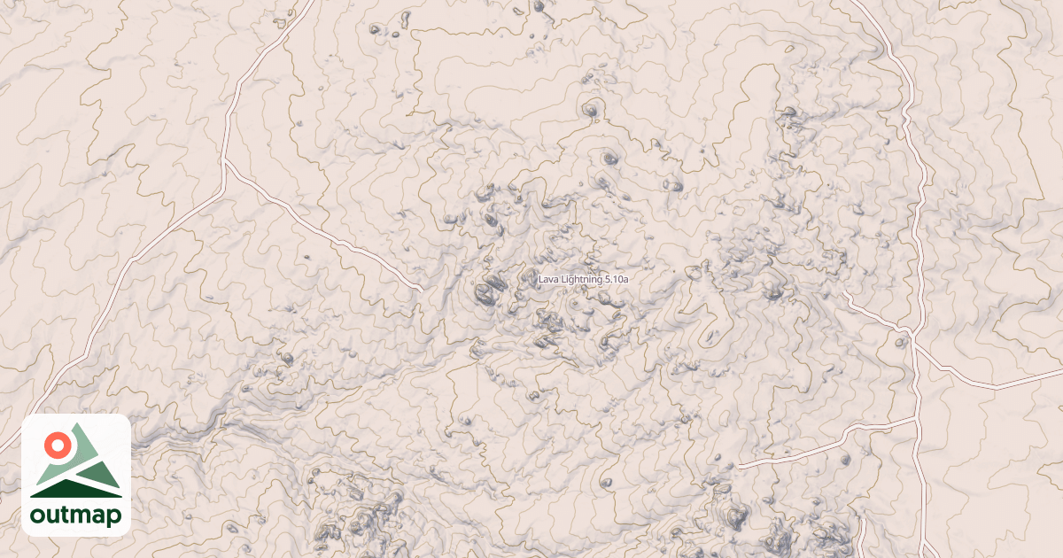 Map of Lava Lightning