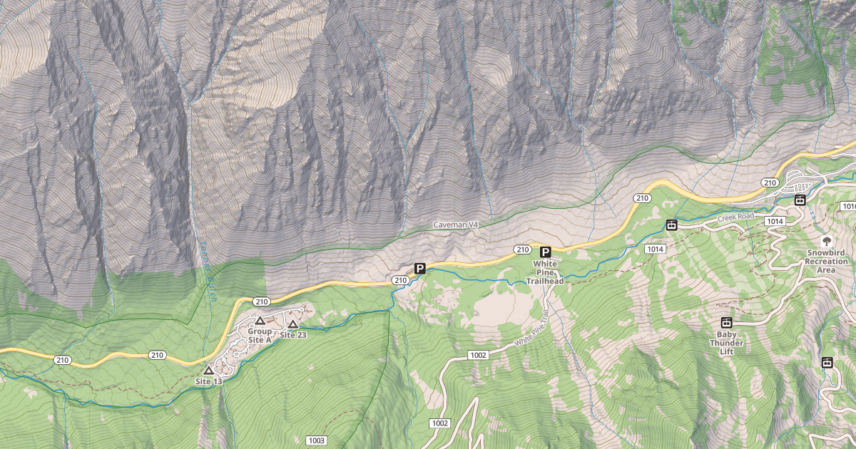 Map preview of Caveman