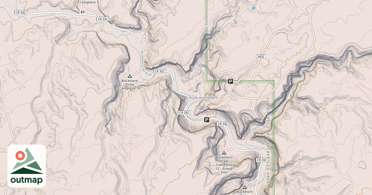 Map of Drunk and Hard