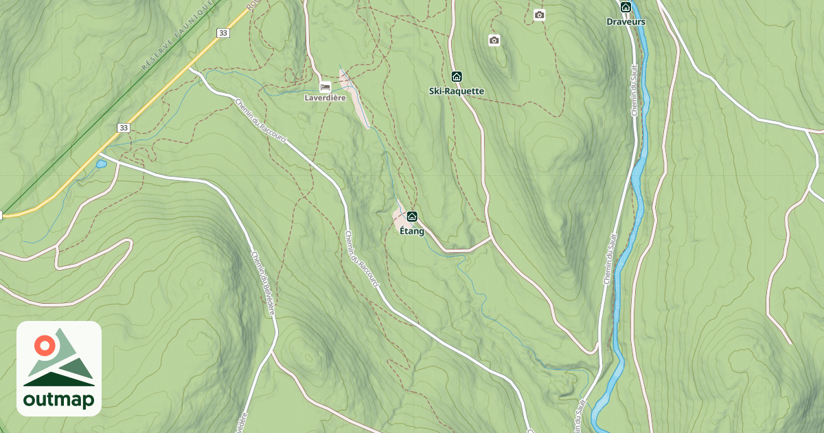 Map of Étang