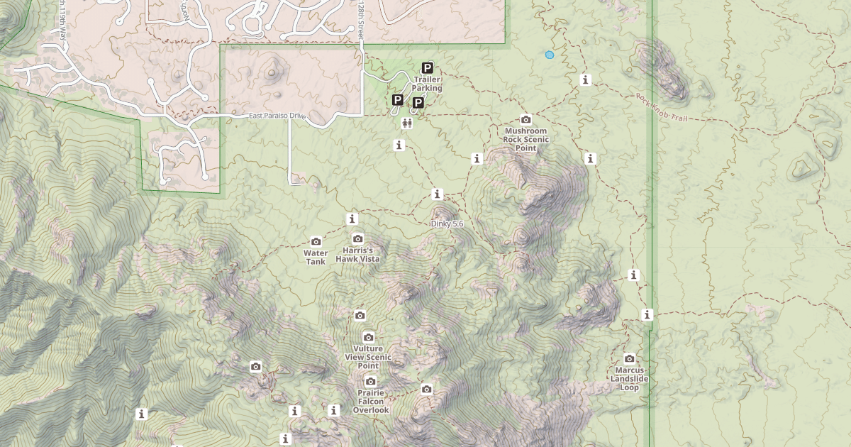 Map preview of Dinky