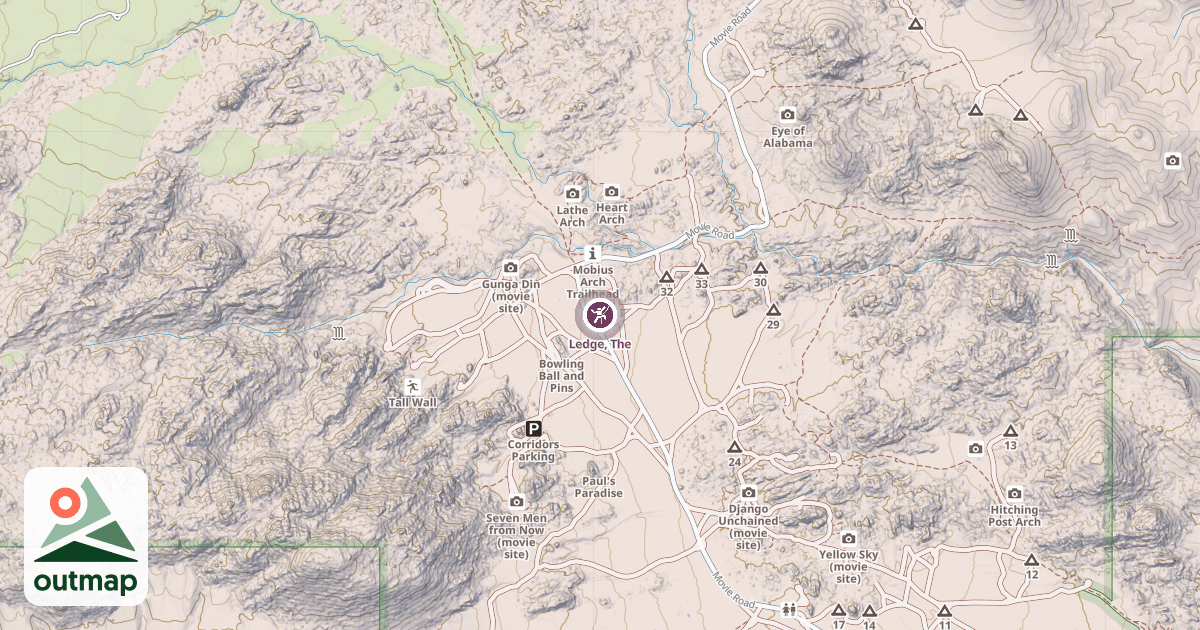 Map of Ledge, The