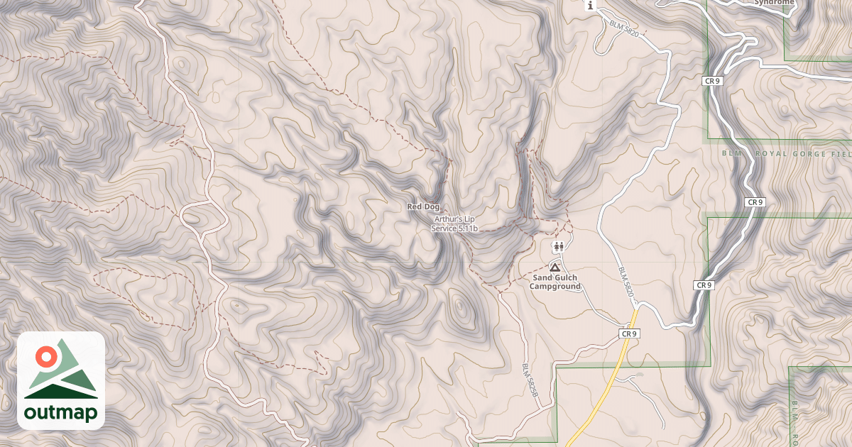 Map of Arthur's Lip Service
