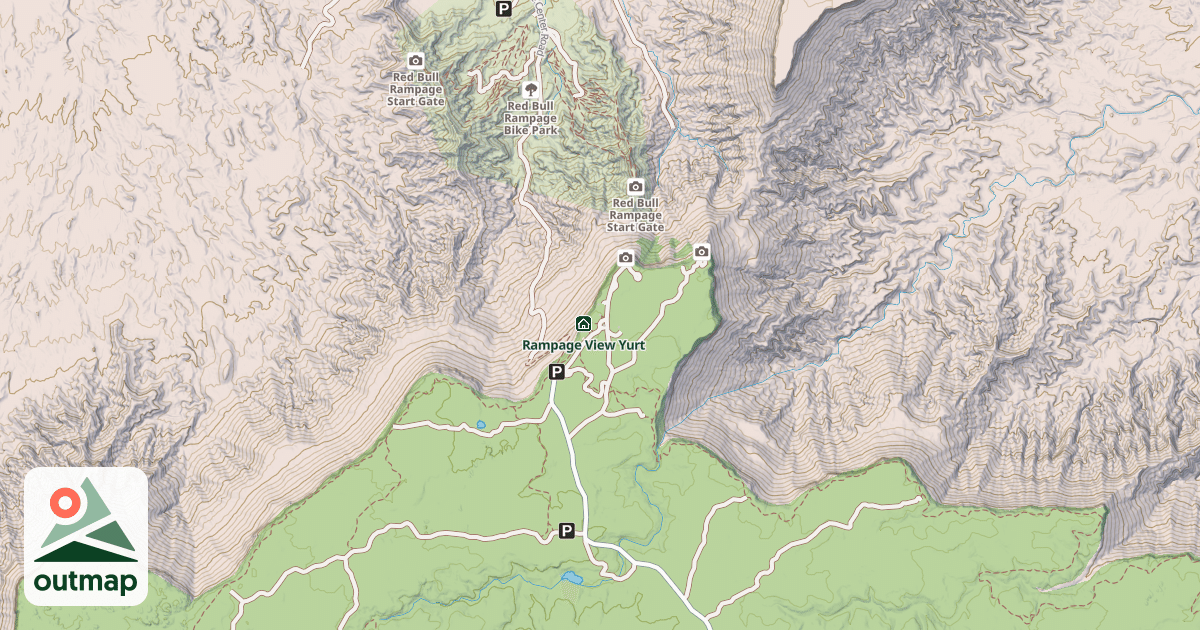 Map of Zion View Yurt