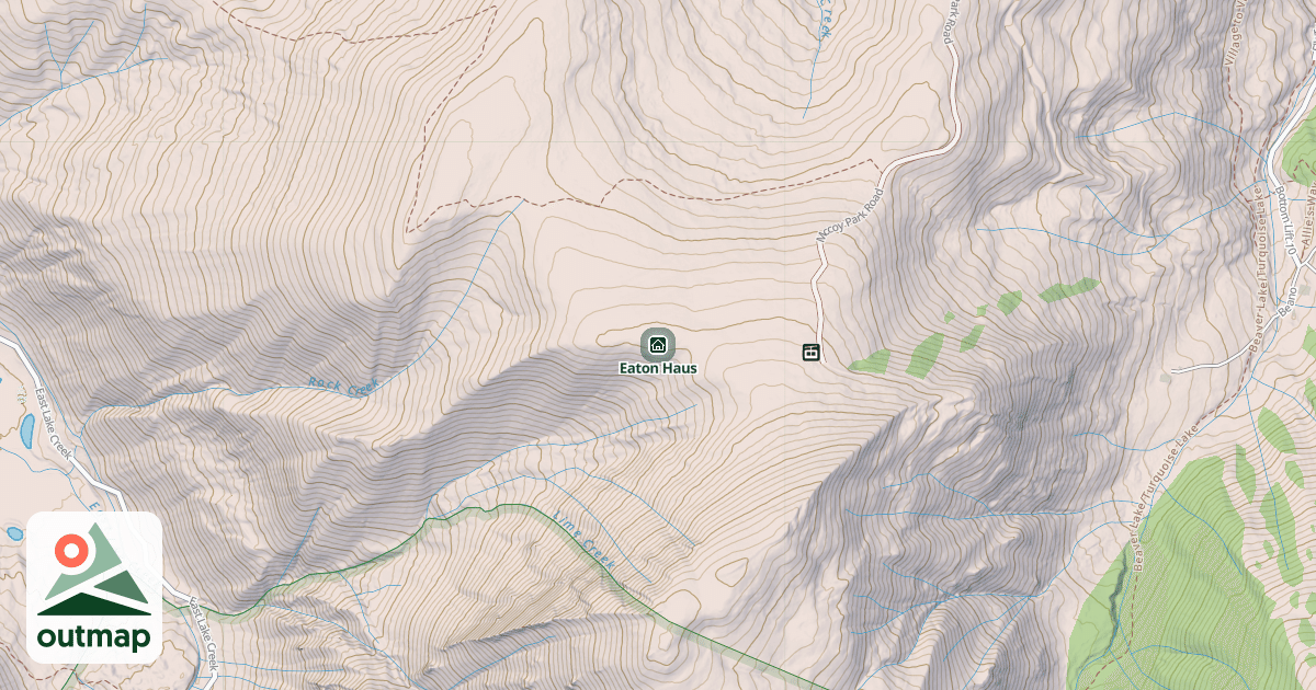 Map of Eaton Haus