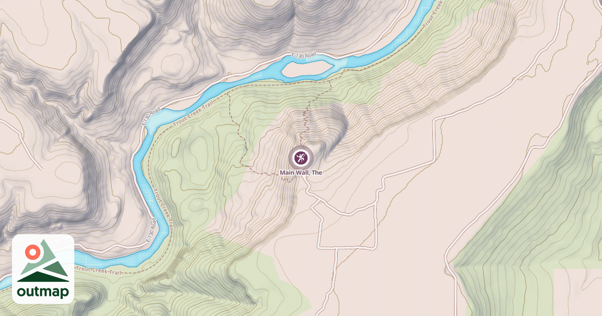 Map of Main Wall, The