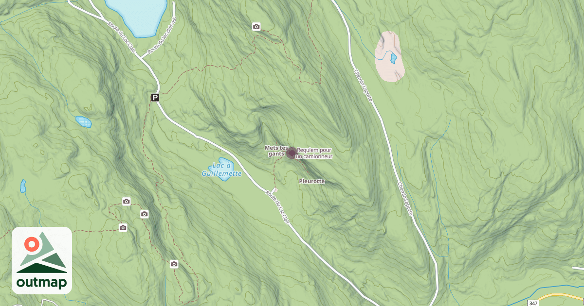 Map of Requiem pour un camionneur