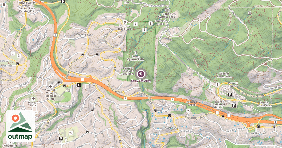 Map of Stray Cat Alley