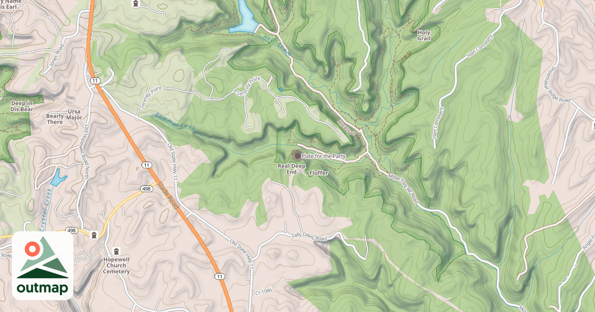 Map of Plate for the Party