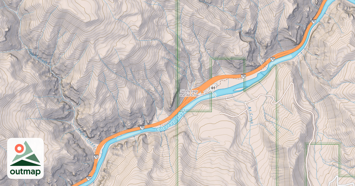 Map of Skinny Legs and All