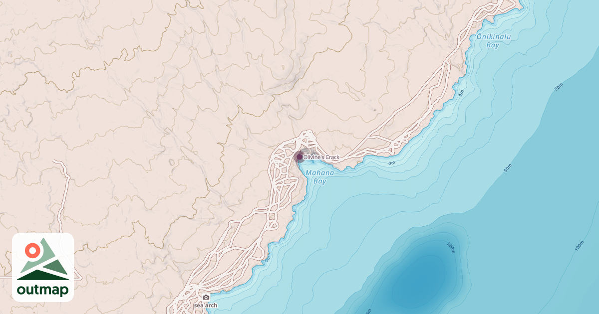 Map of Olivine's Crack
