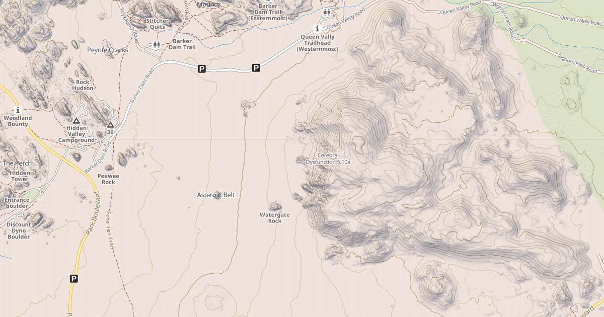 Map preview of Cerebral Dysfunction