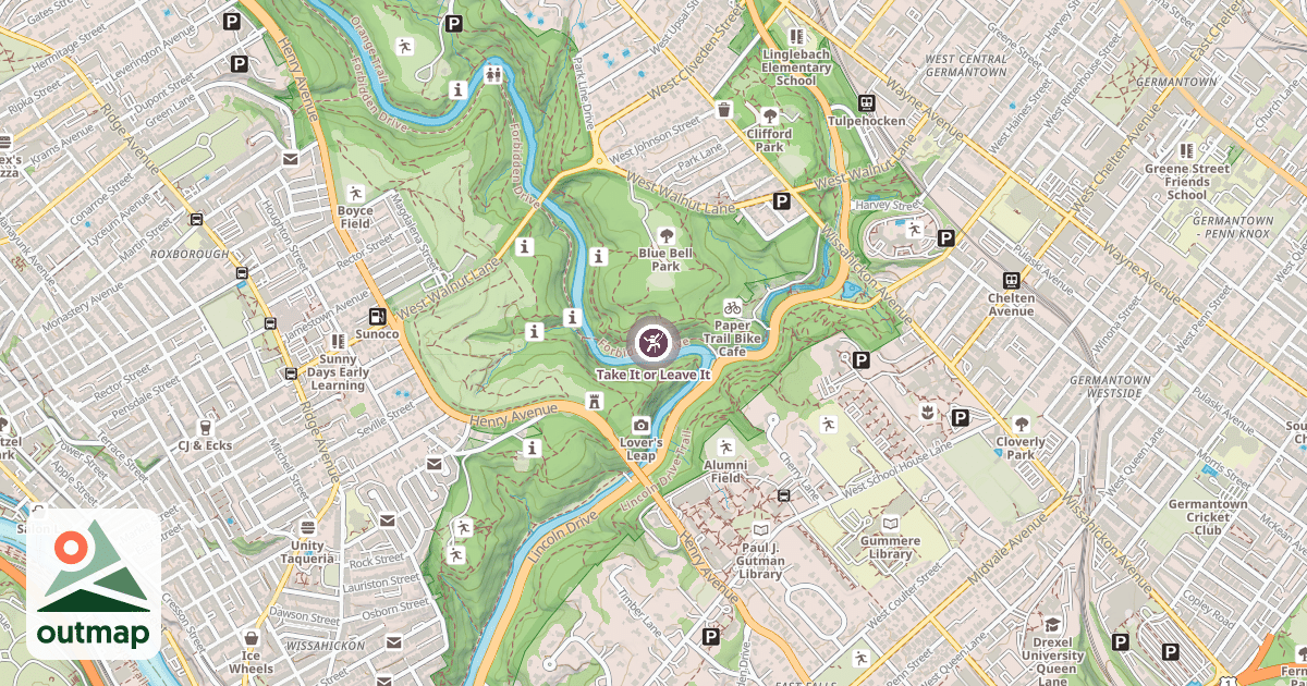 Map of Take It or Leave It