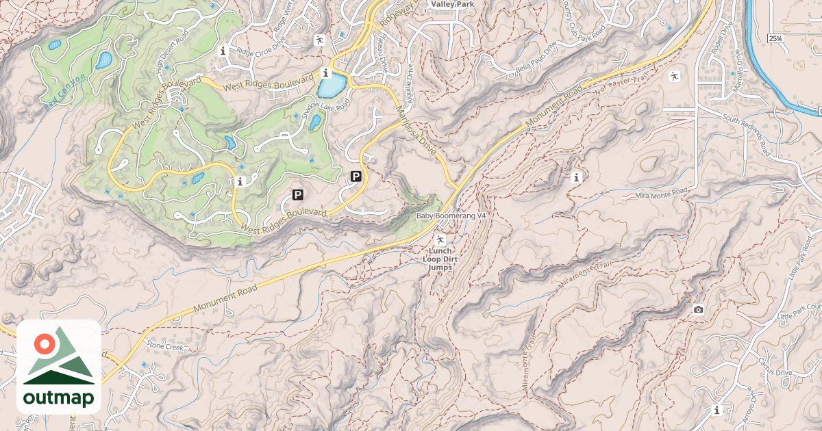Map of Baby Boomerang
