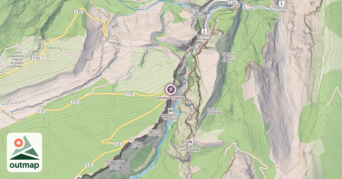 Map of Secteur Tchèque