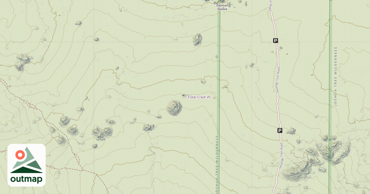 Map of 3-Star-Crack