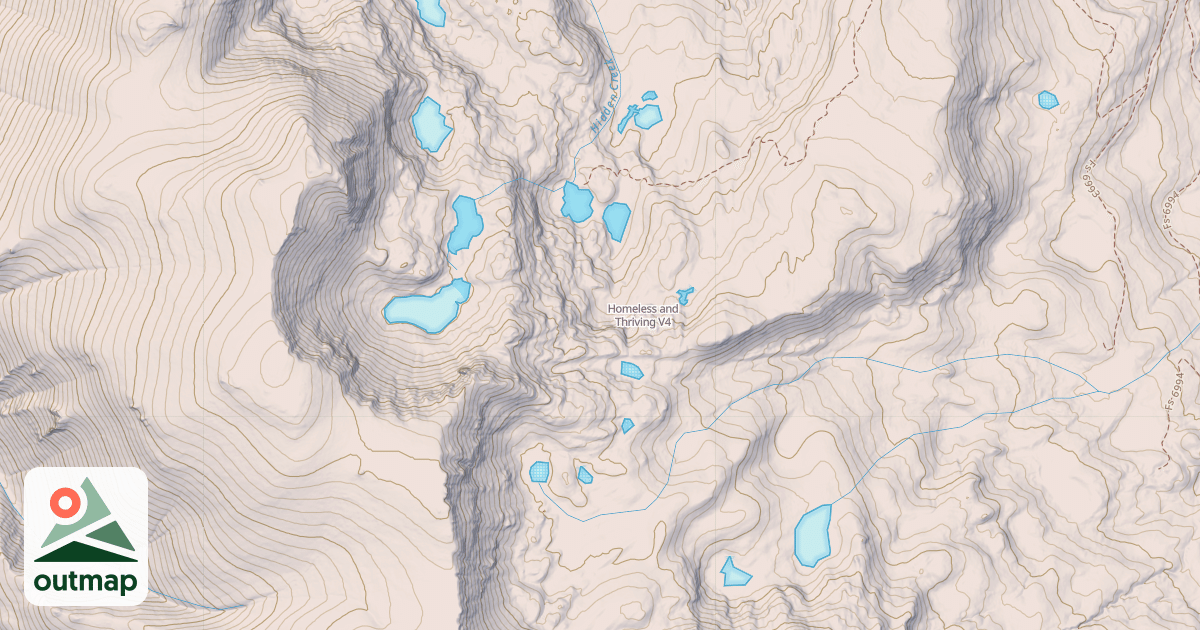 Map of Homeless and Thriving