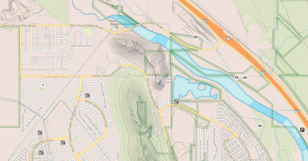 Map preview of Chasm Traverse R-L