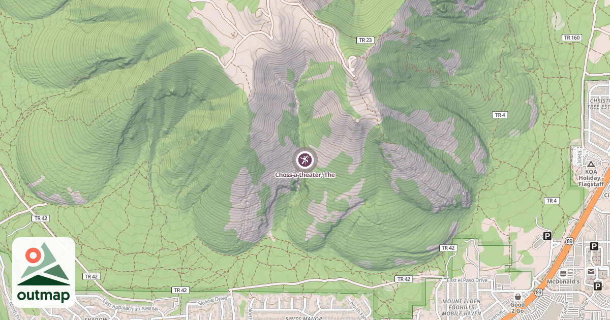 Map of Choss-a-theater, The