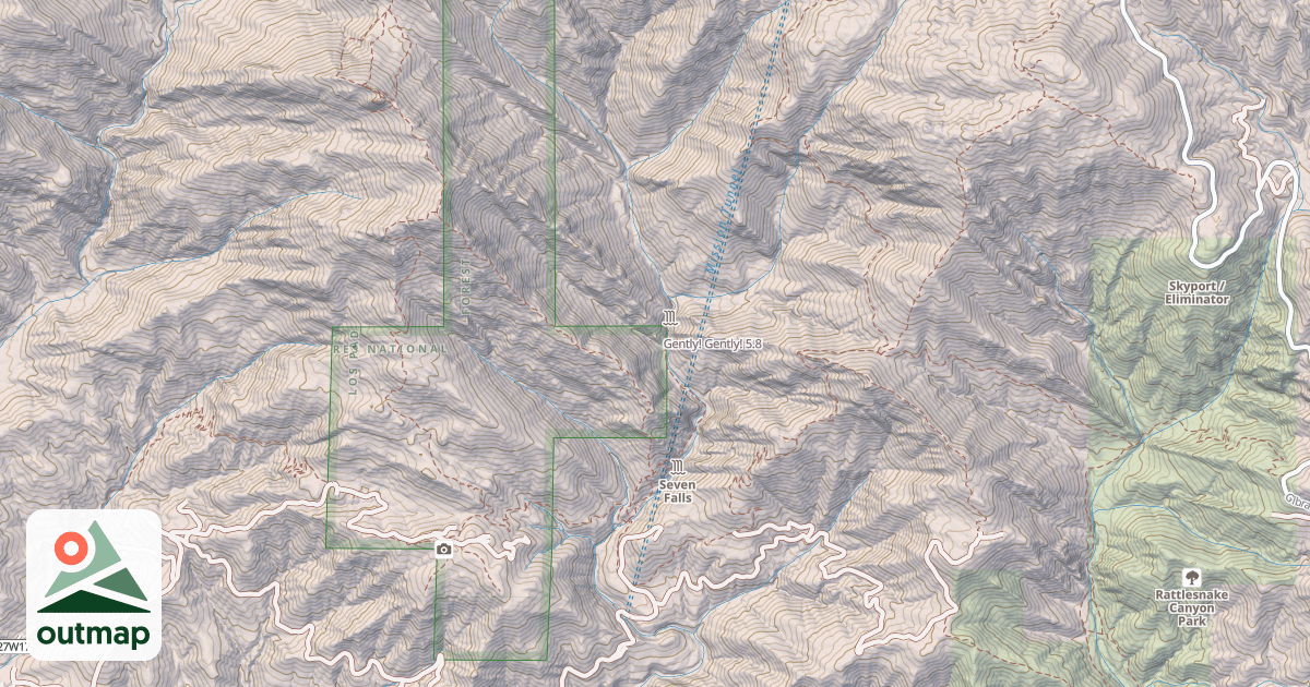 Map of Gently! Gently!