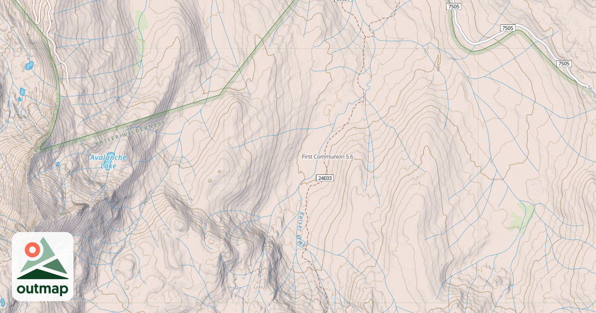 Map of First Communion