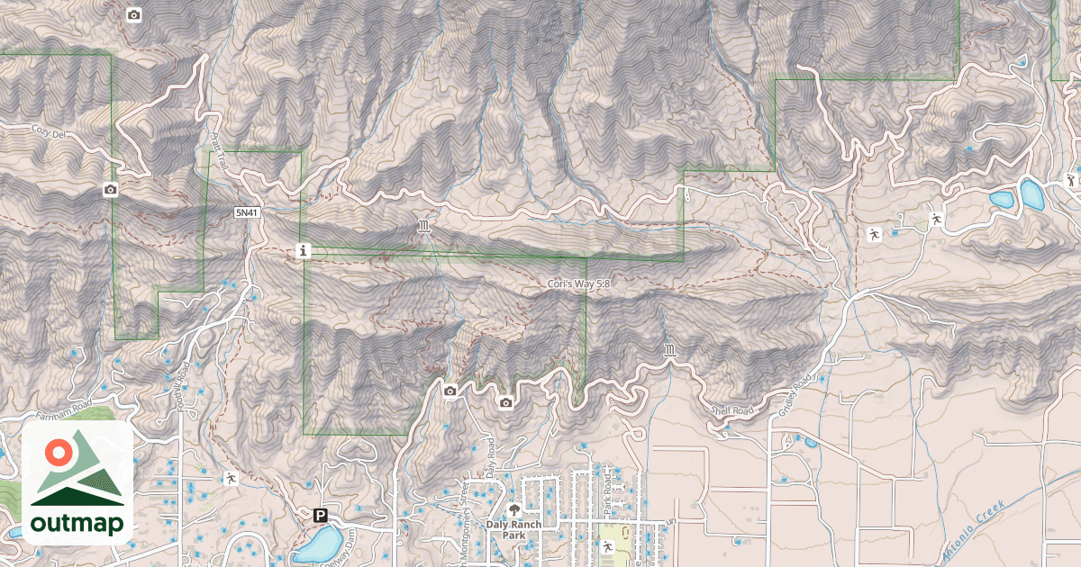 Map of Cori's Way