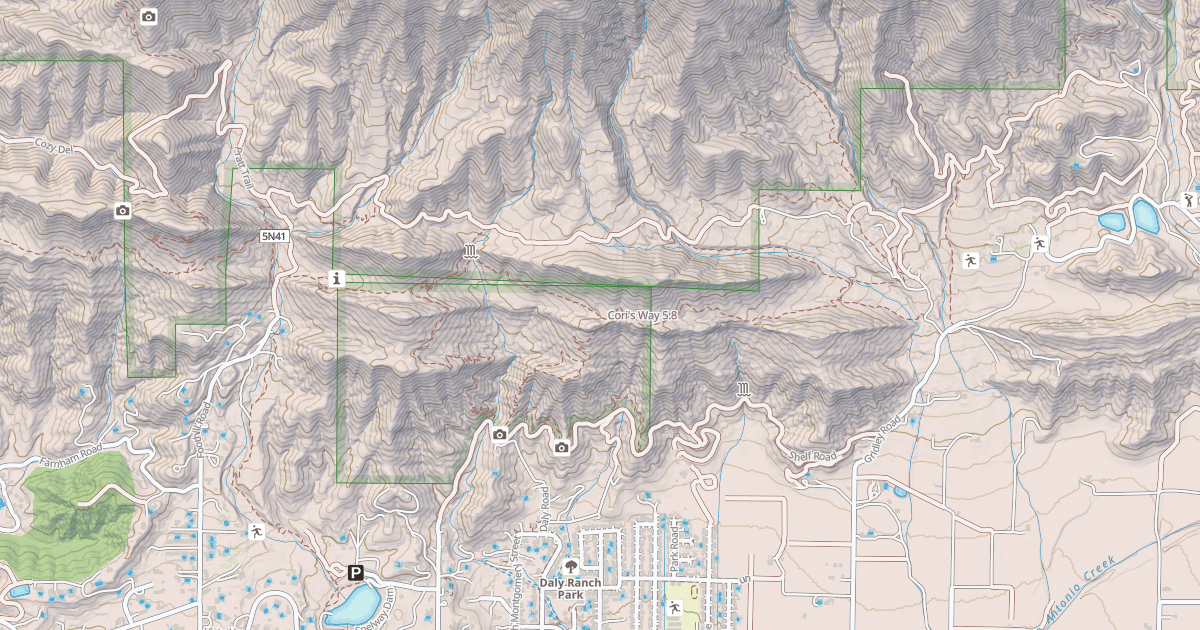 Map preview of Cori's Way
