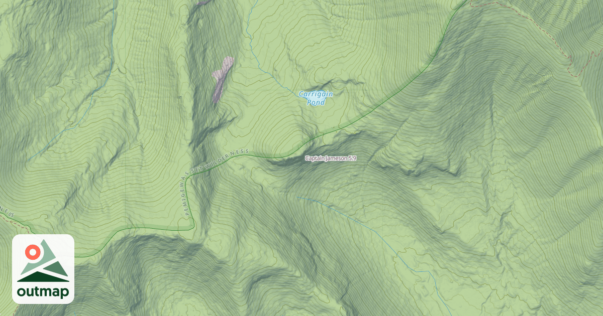 Map of Captain Jameson