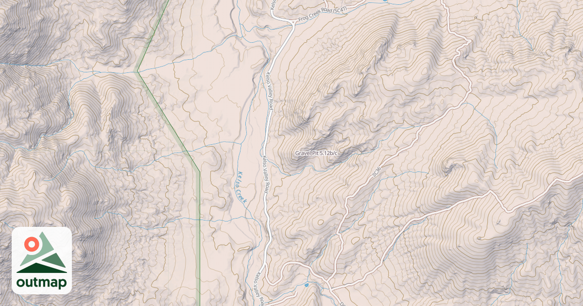 Map of Gravel Pit
