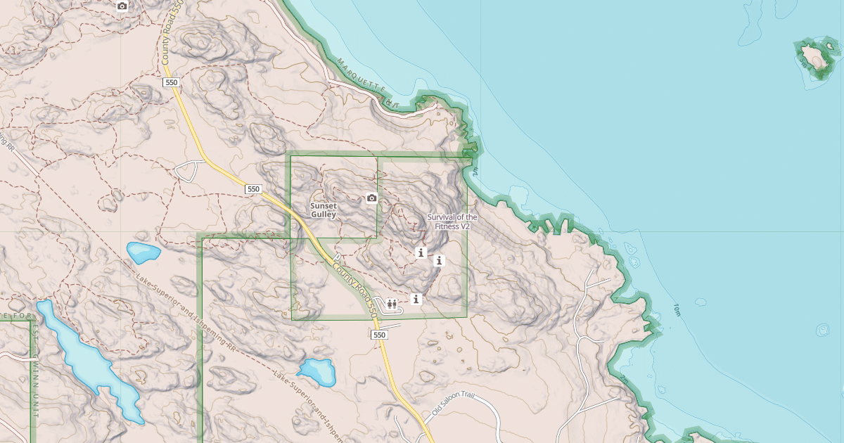 Map preview of Survival of the Fitness