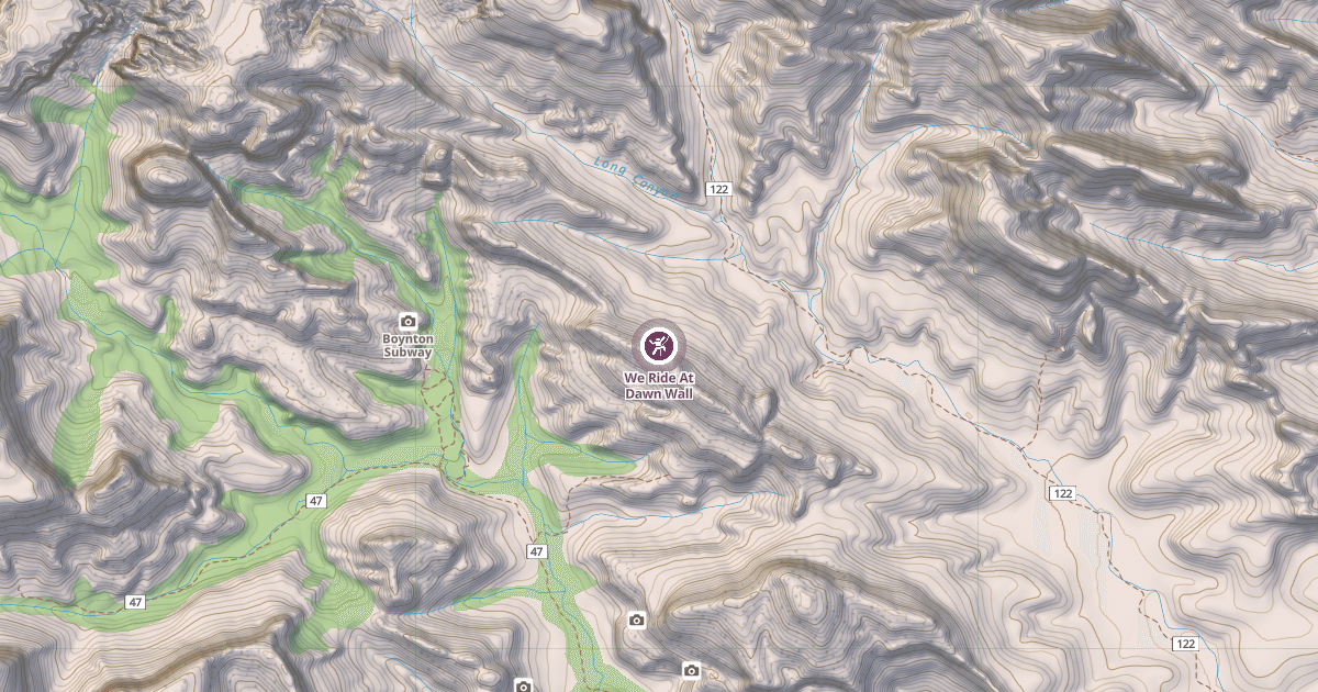 Map preview of We Ride At Dawn Wall