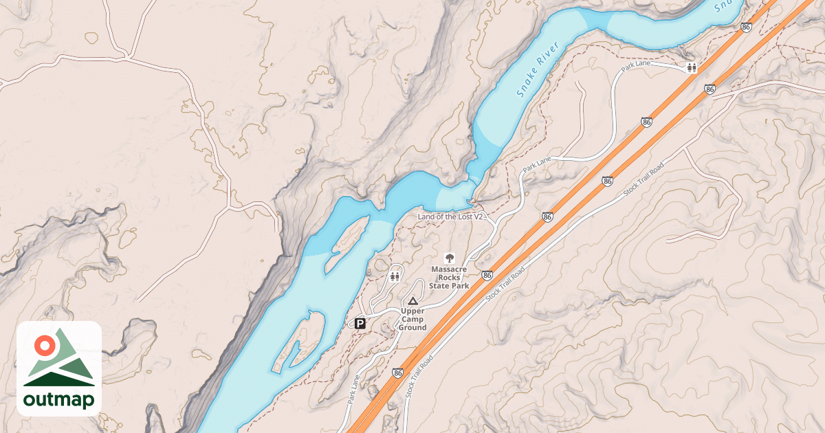 Map of Land of the Lost