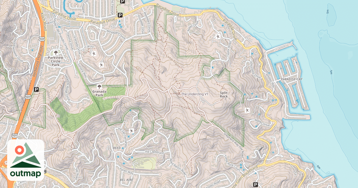Map of The Undercling