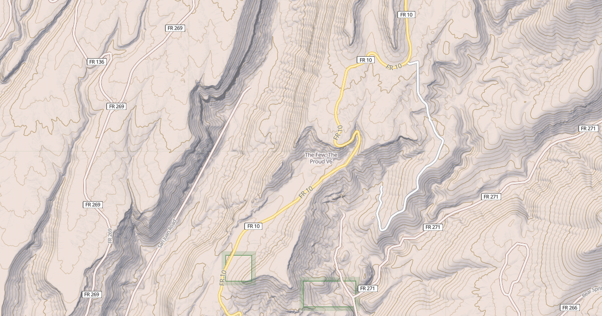 Map preview of The Few, The Proud
