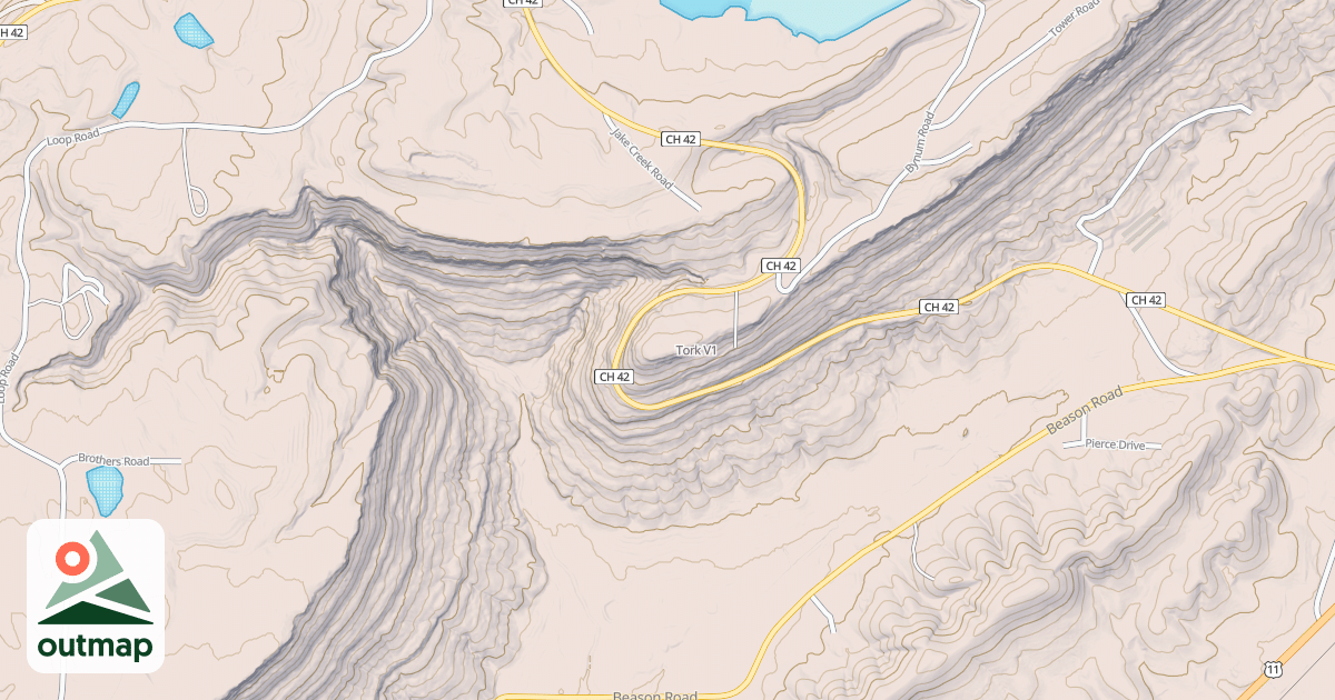 Map of Tork