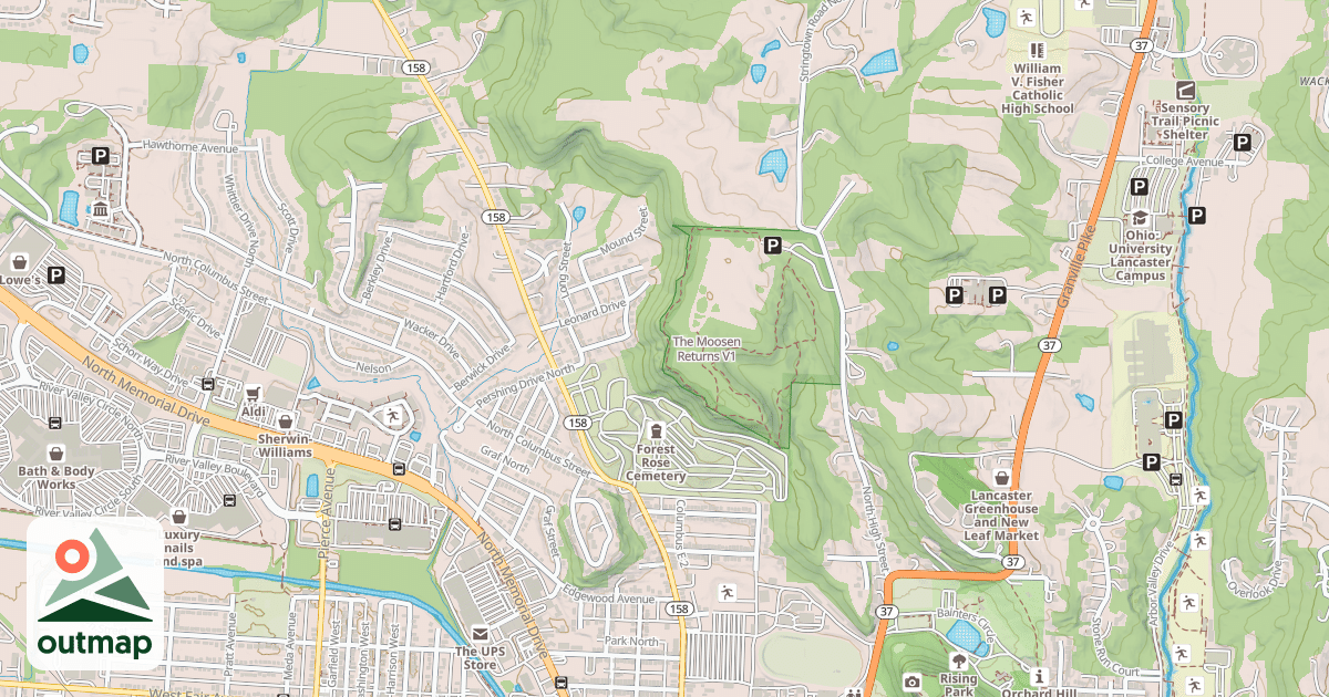 Map of The Moosen Returns