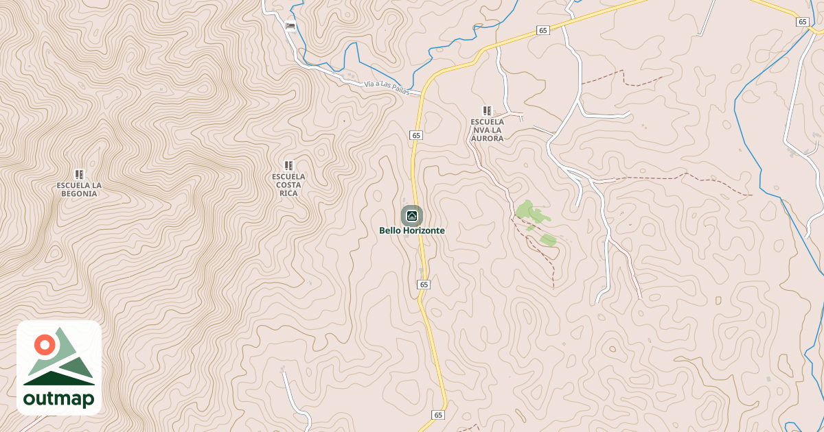 Map of Bello Horizonte in Caquetá