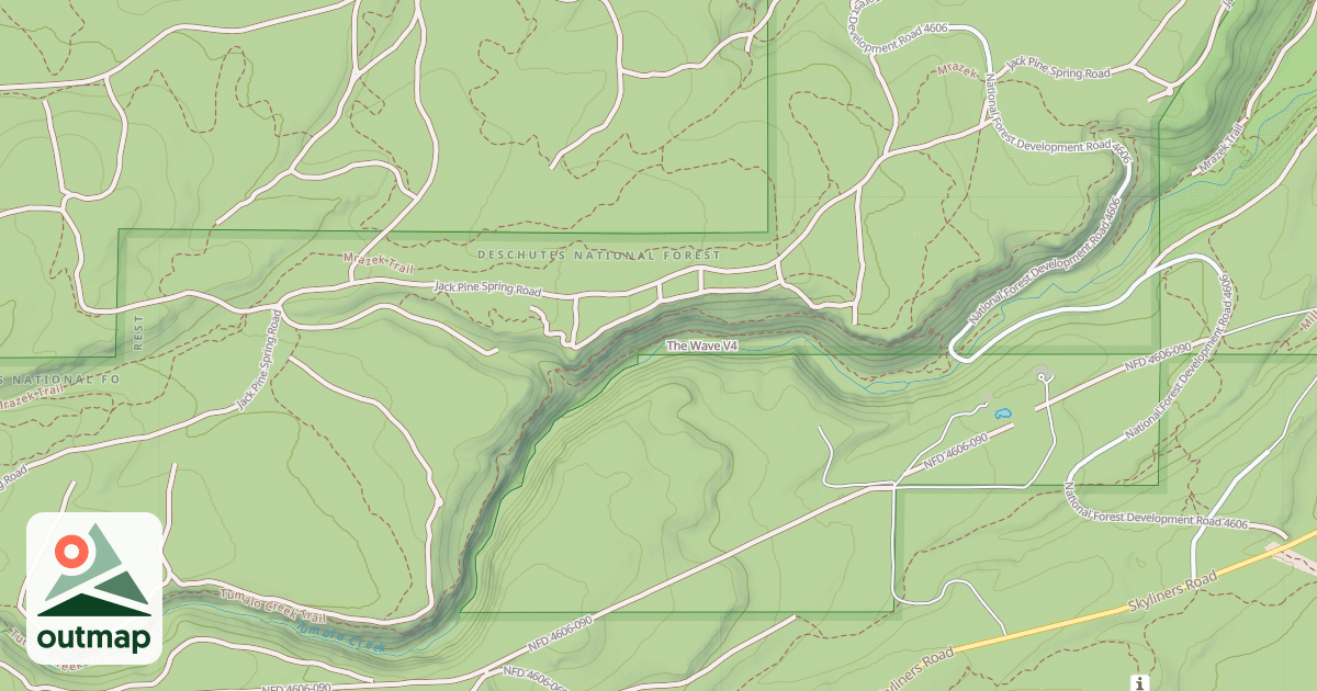 Map of The Wave