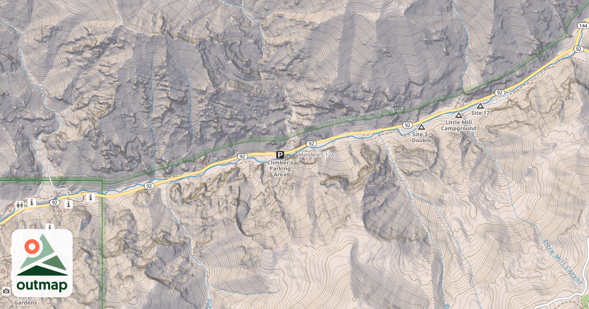 Map of Mandela