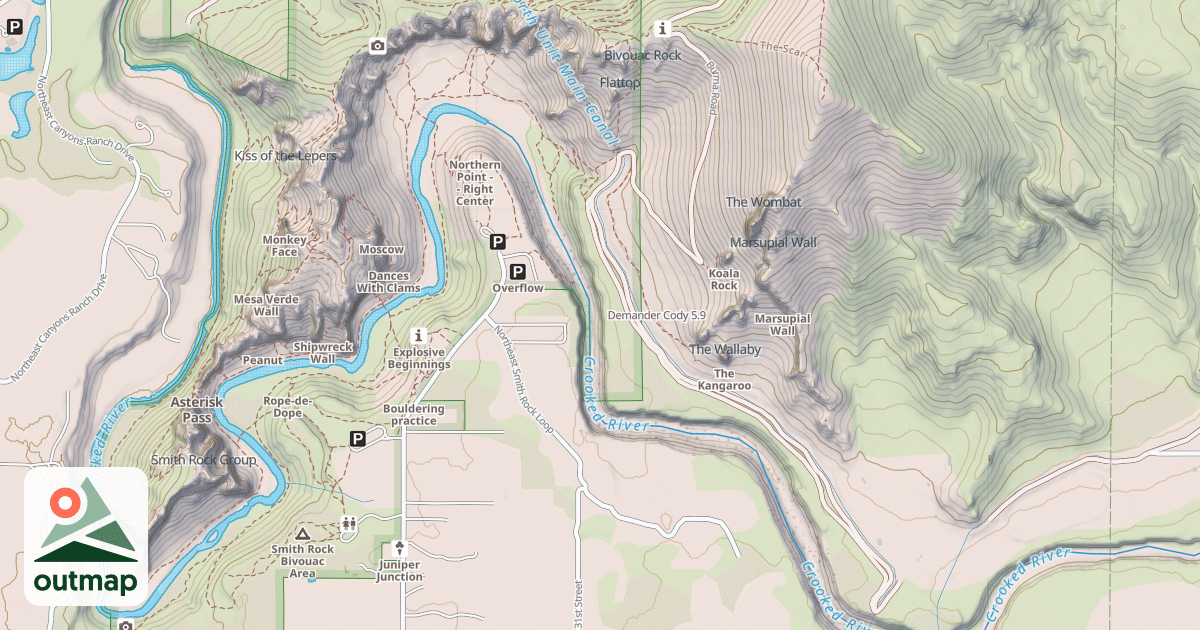 Map of Demander Cody