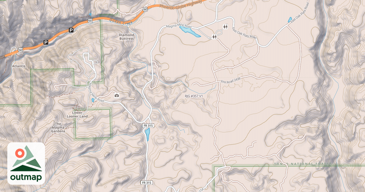 Map of RJG #357