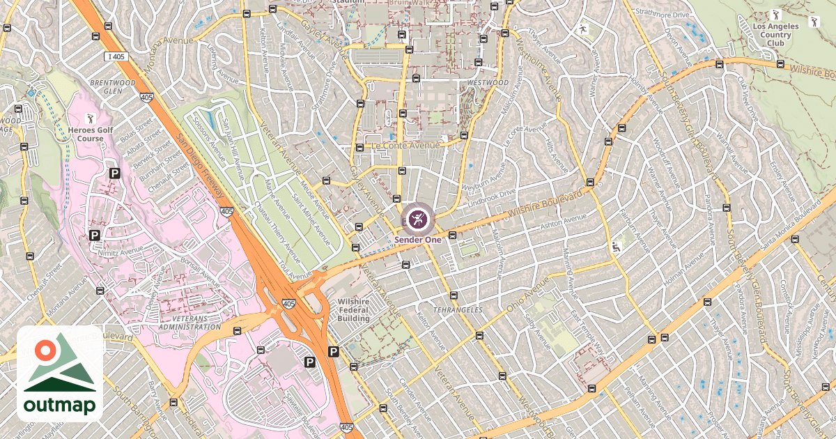 Map of Sender One