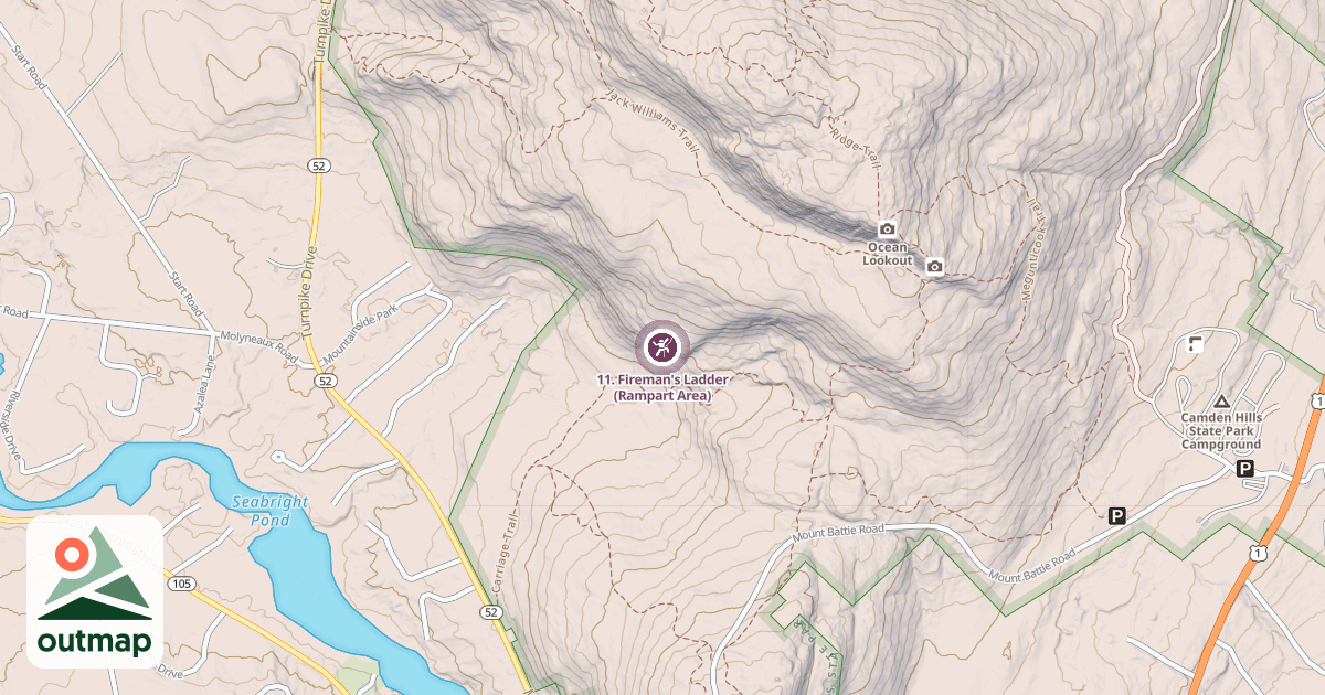 Map of 11. Fireman's Ladder (Rampart Area)