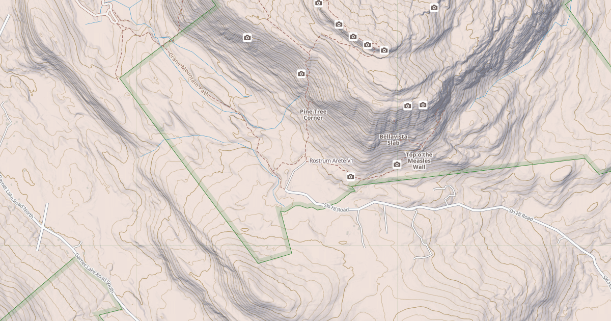 Map preview of Rostrum Arete