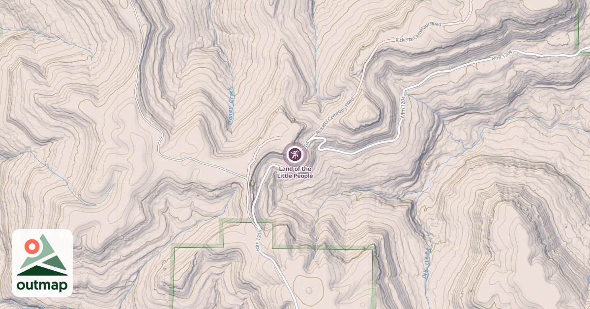 Map of Land of the Little People